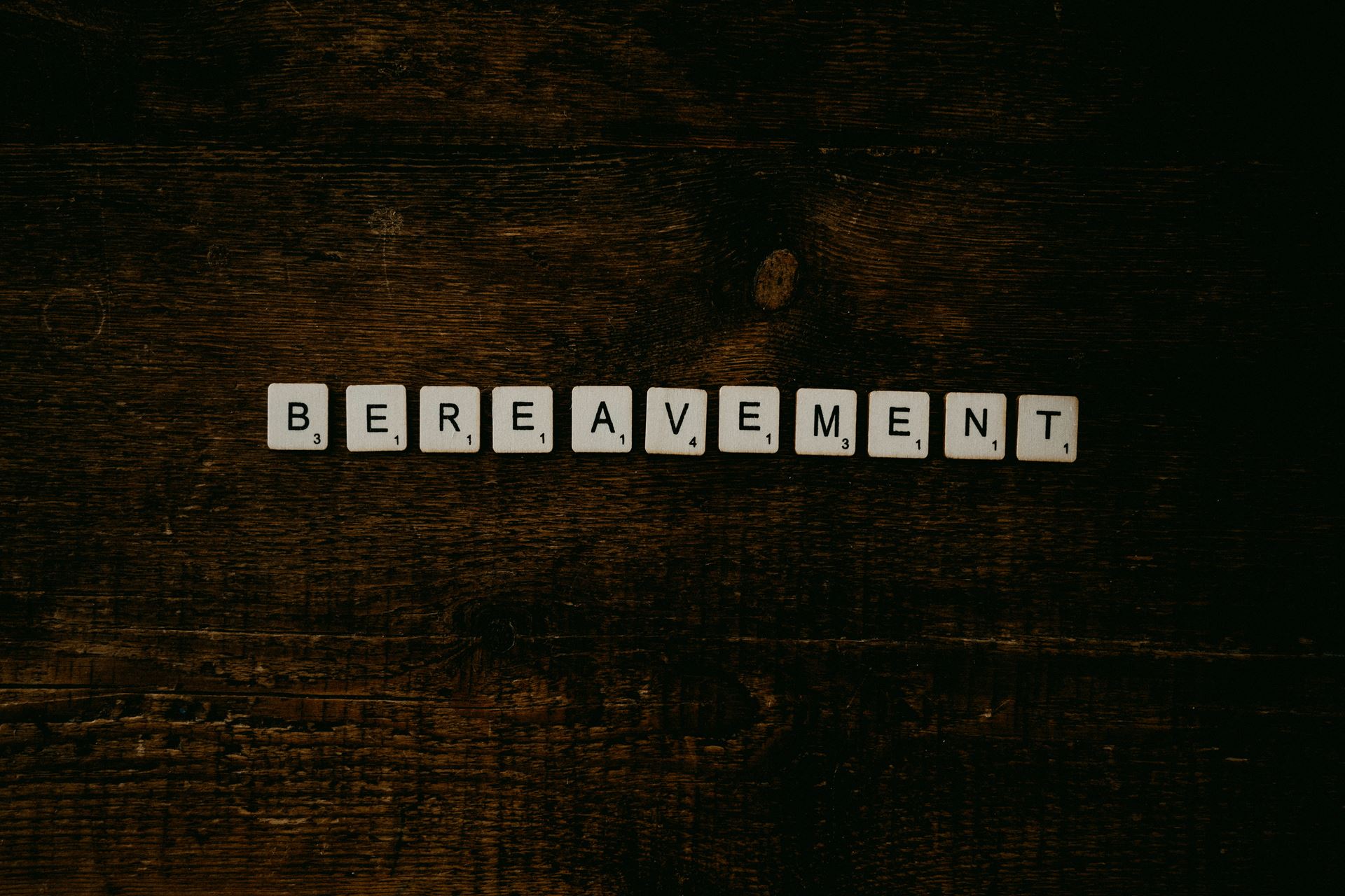 IN TIMES OF BEREAVEMENT